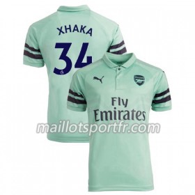 Maillot de Foot Arsenal FC Granit Xhaka 34 Troisième 2018/19